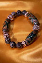 Load image into Gallery viewer, Egyptian Blue  &amp; Bamboo Bracelets